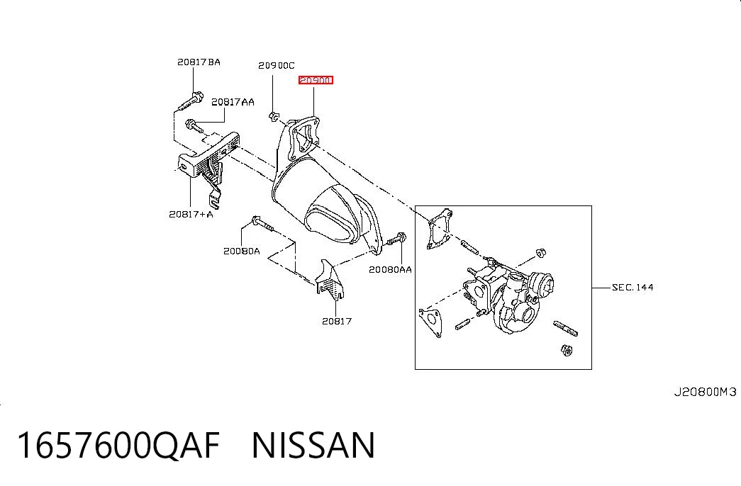  Catalizador Renault DUSTER 1