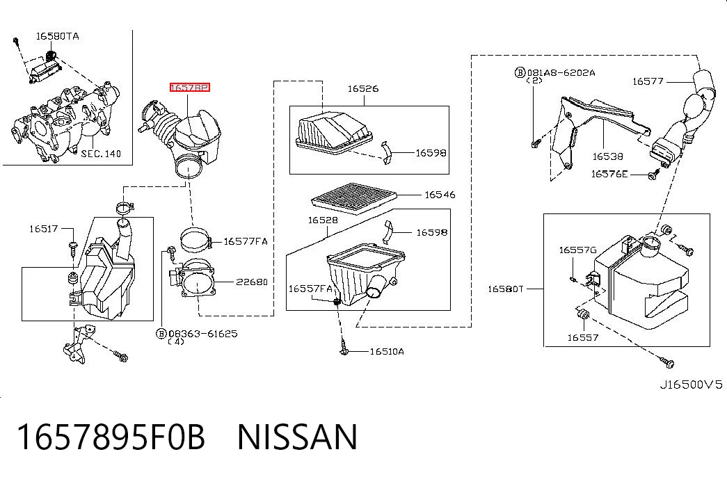 1657895F0B Nissan/Infiniti