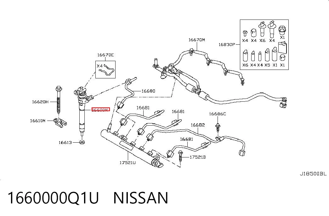 1660000Q1U Nissan/Infiniti