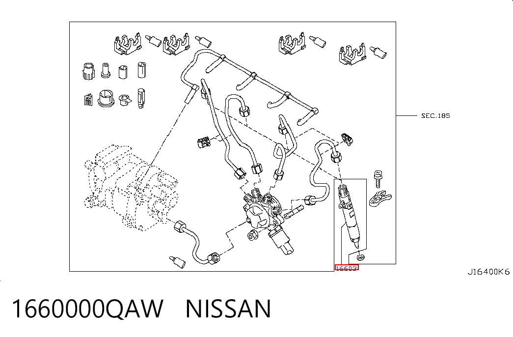1660000QAW Nissan/Infiniti