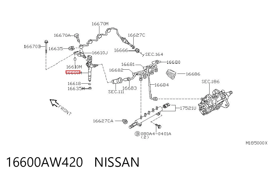 Comprar Inyector Nissan Primera  P12
