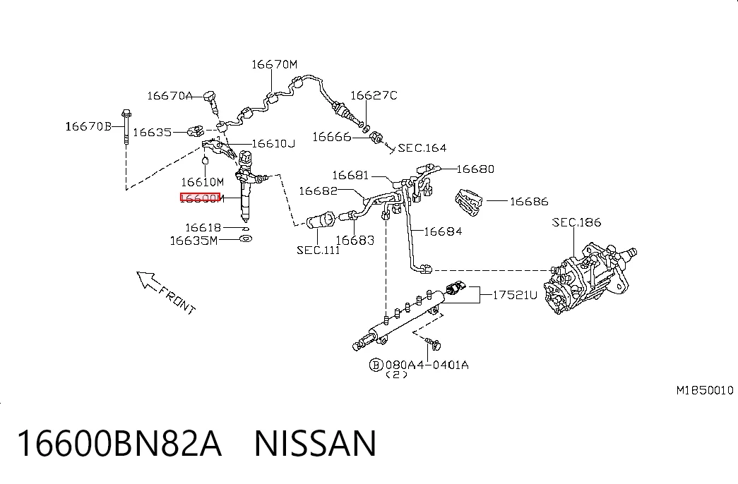 Inyector-bomba Nissan Almera TINO