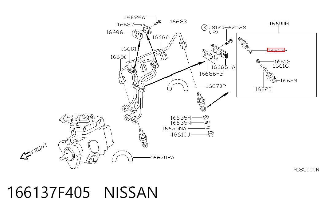166137F405 Nissan/Infiniti