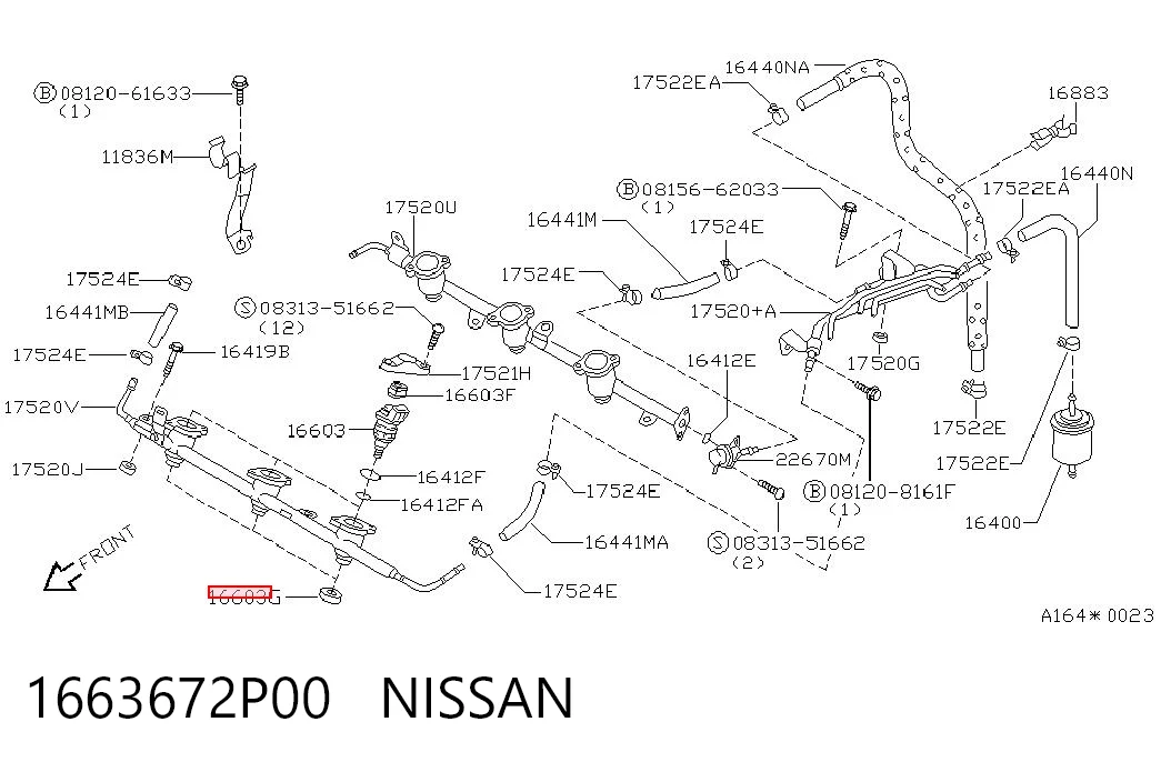 1663672P00 Nissan/Infiniti