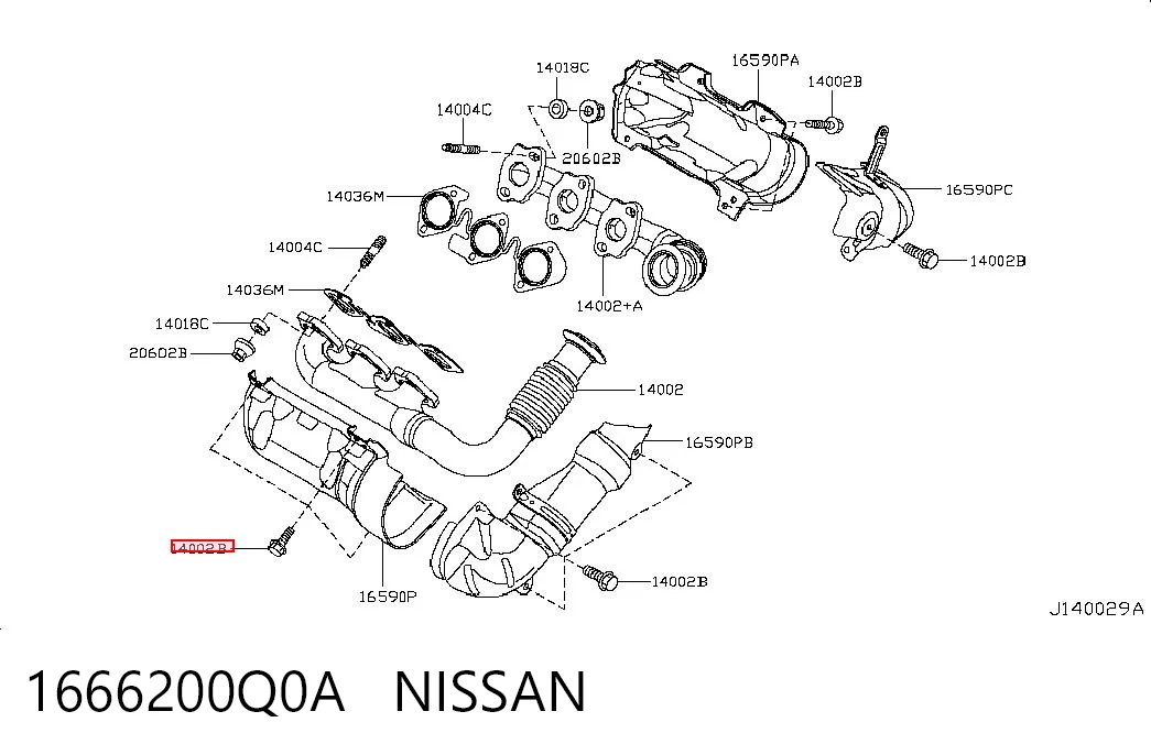 1666200Q0A Nissan/Infiniti