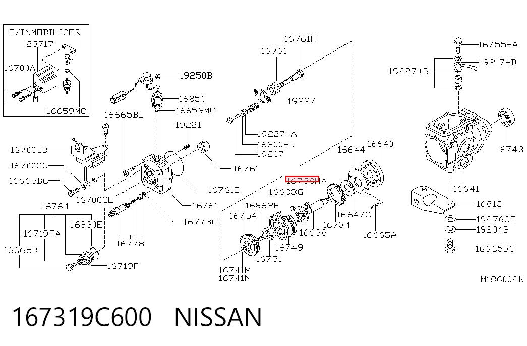 167319C600 Nissan/Infiniti
