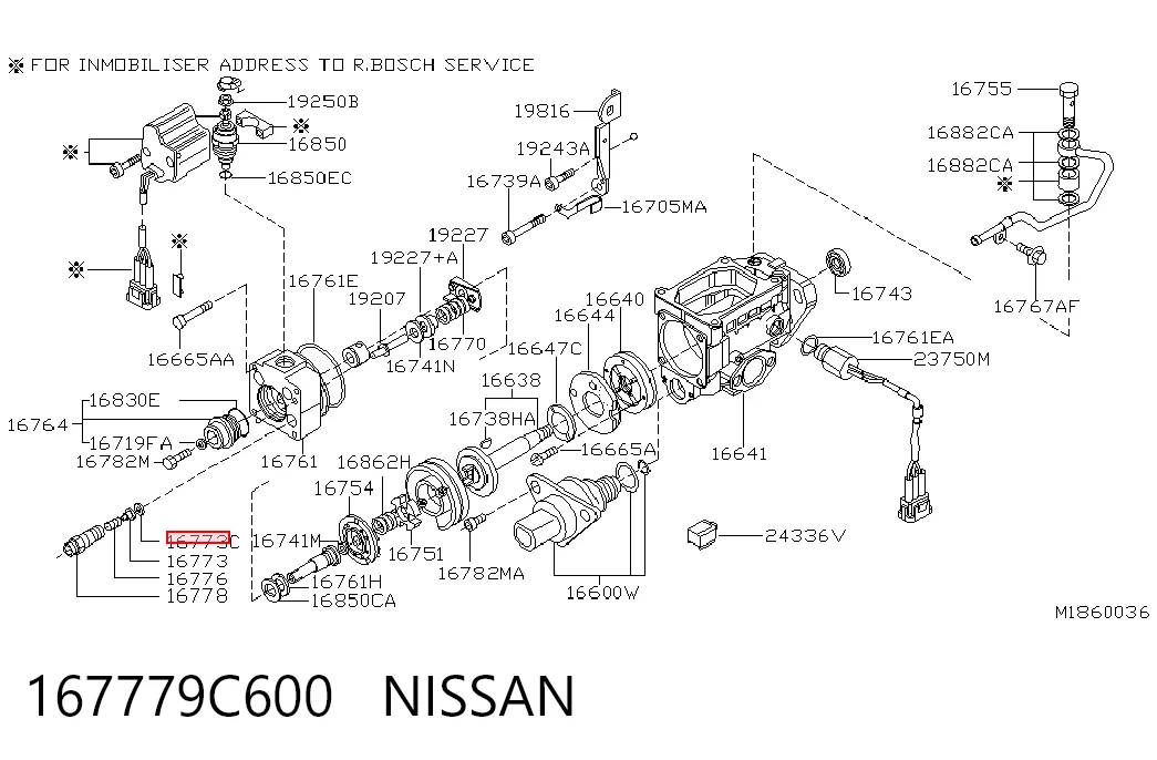 167779C600 Nissan/Infiniti