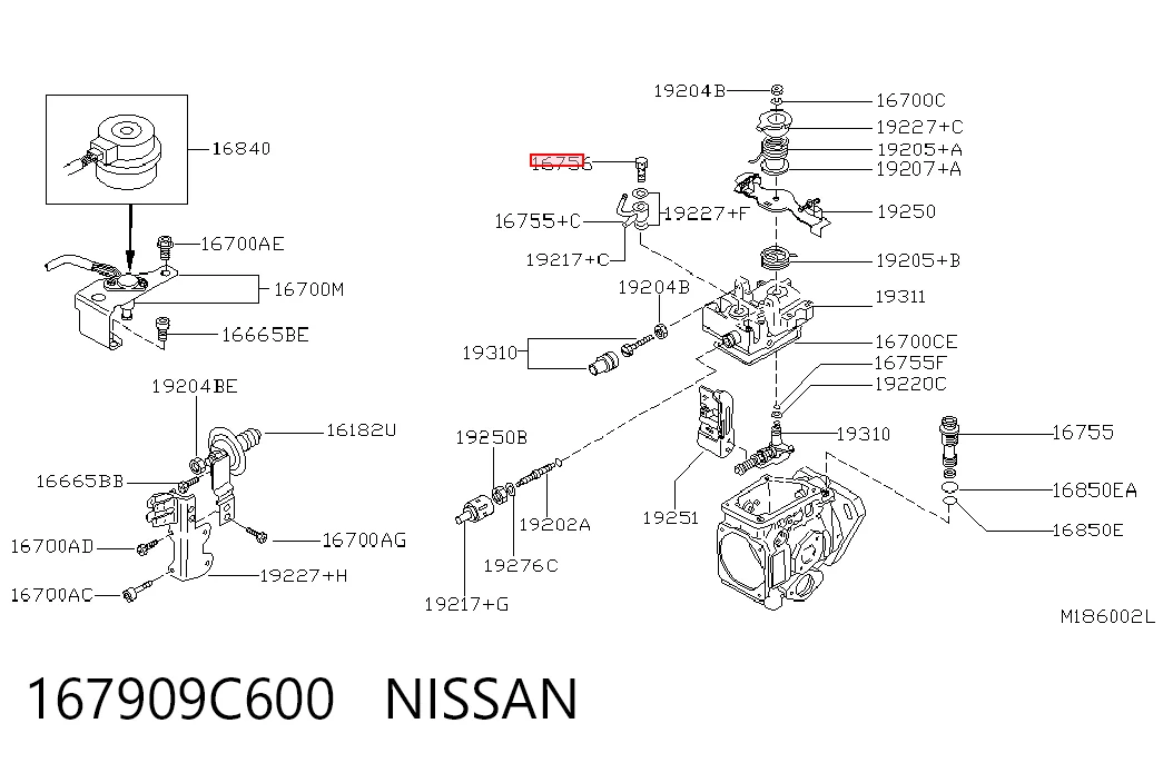 167909C600 Nissan/Infiniti