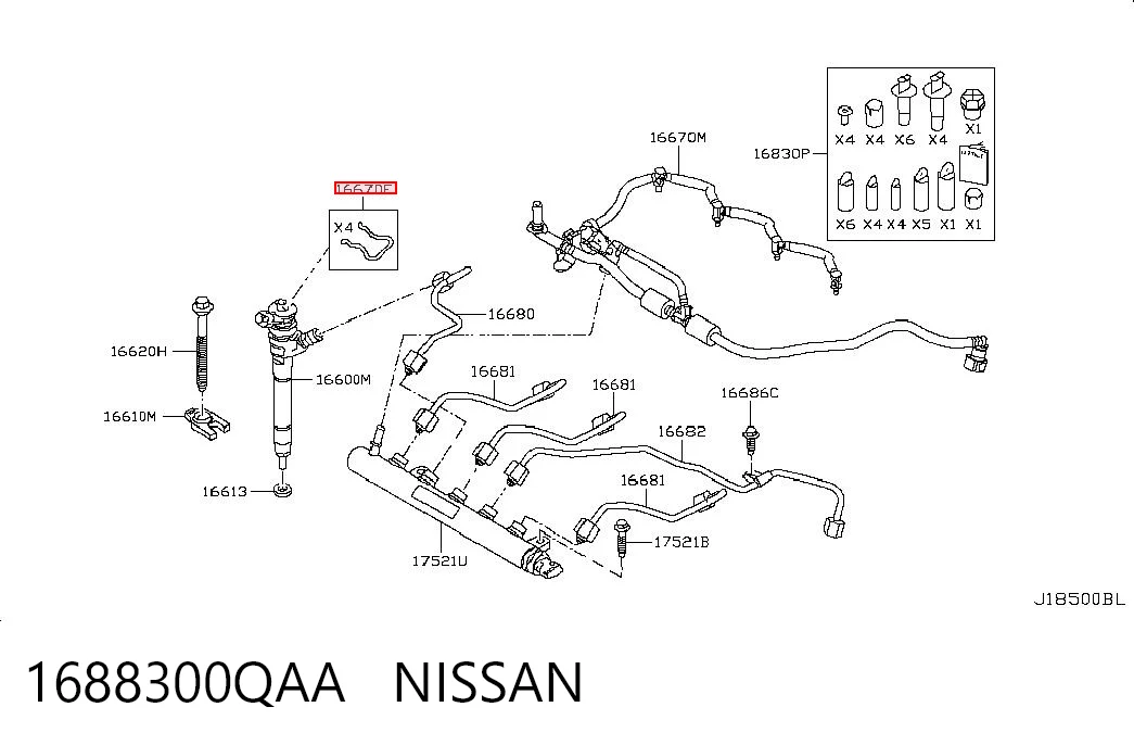1688300QAA Nissan/Infiniti