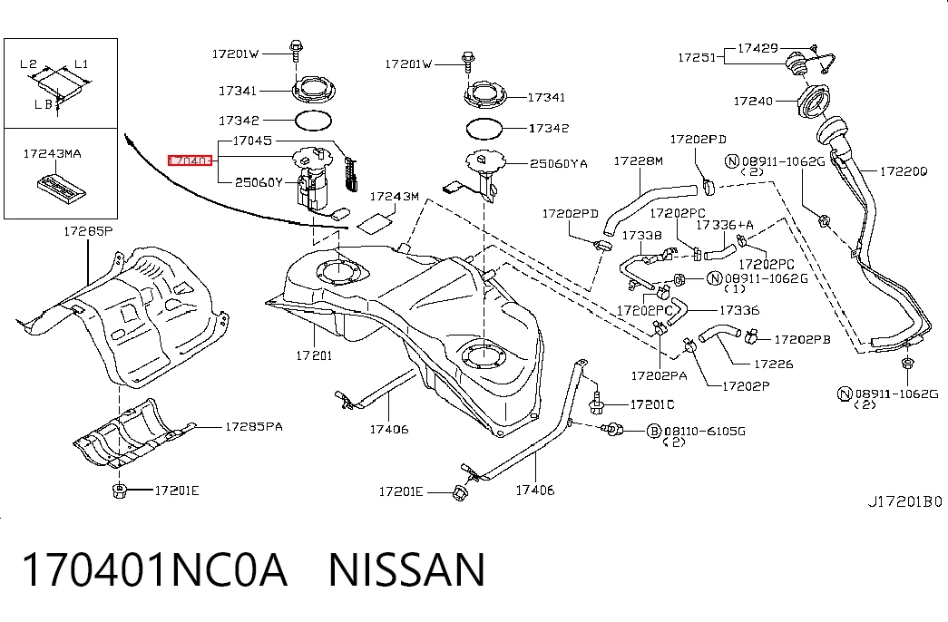 170401NC0A Nissan/Infiniti