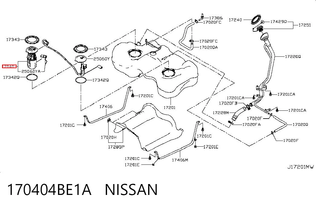 170404BE1A Nissan/Infiniti