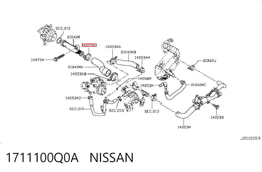 1711100Q0A Nissan/Infiniti
