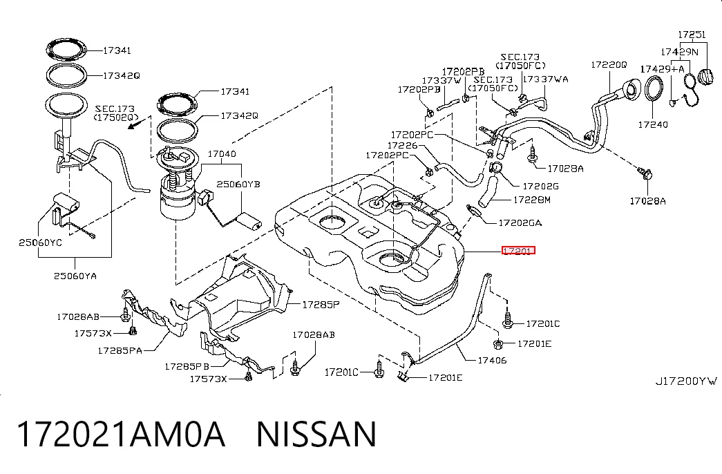 Comprar Depósito de combustible Nissan Murano  Z51 a bajo precio