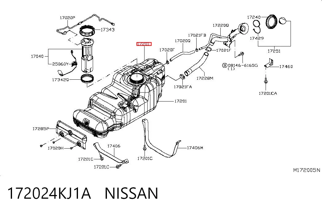 Comprar Depósito de combustible Nissan Navara  D23, D23T a bajo precio