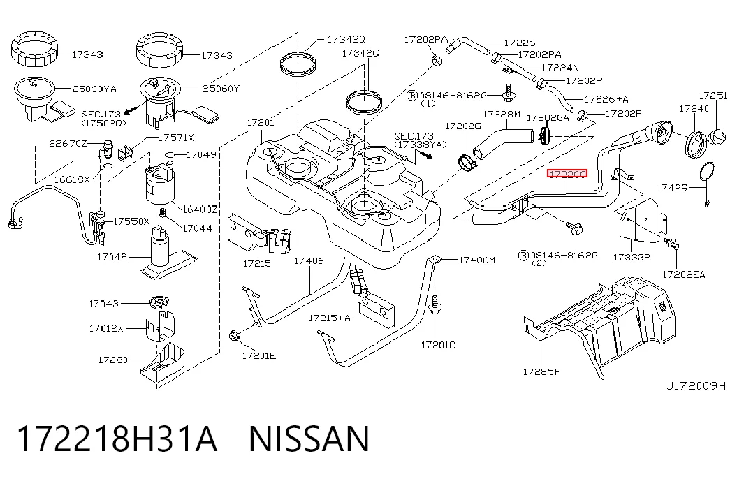 172218H31A Nissan/Infiniti