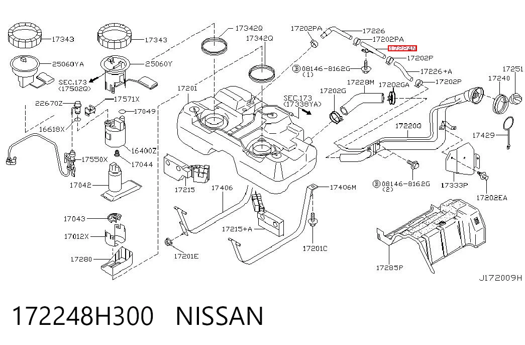 172248H300 Nissan/Infiniti