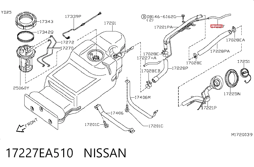 17227EA510 Nissan/Infiniti