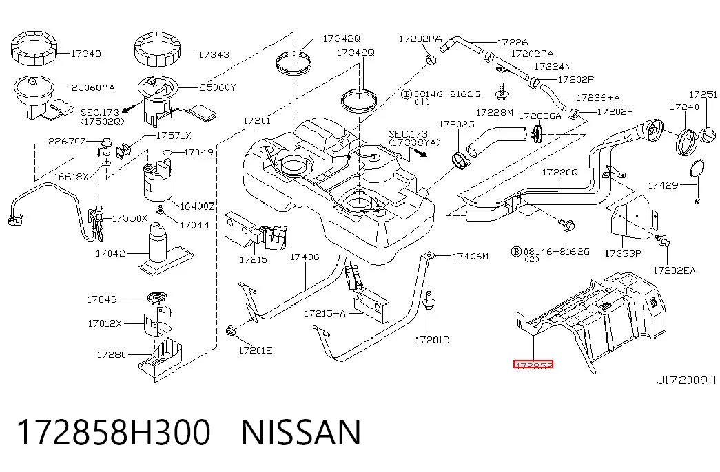 172858H300 Nissan/Infiniti