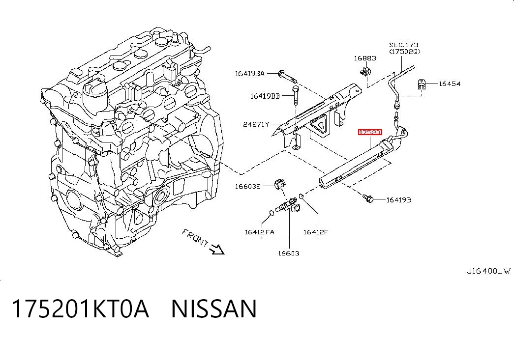 175201KT0A Nissan/Infiniti