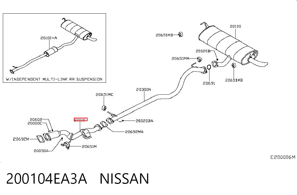 200104EA3A Nissan/Infiniti