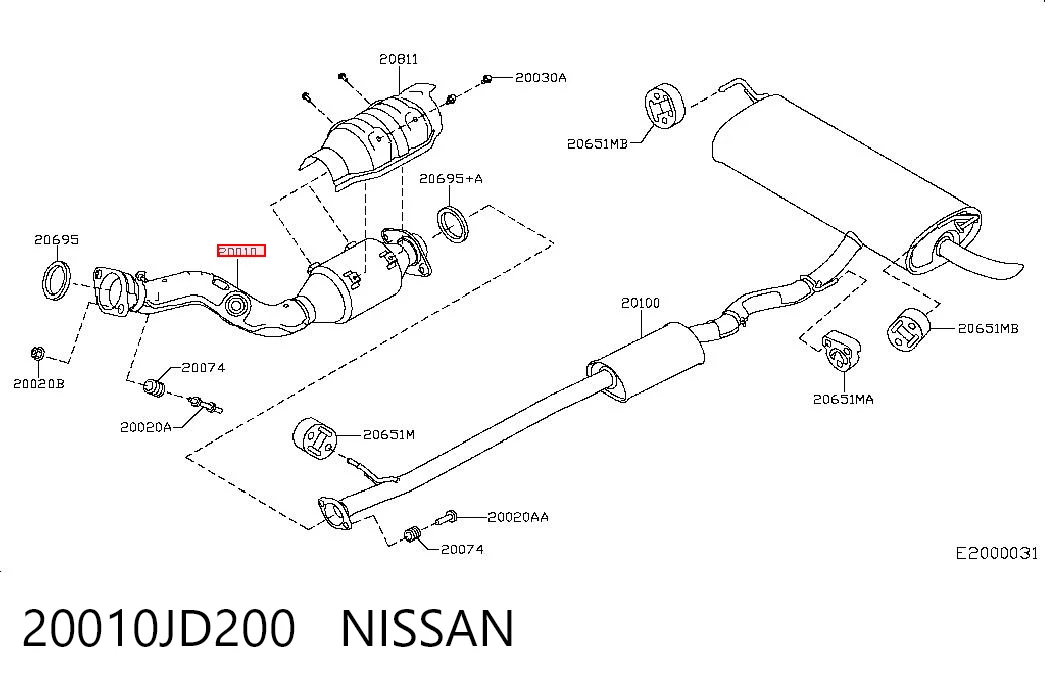 20010JD200 Nissan/Infiniti