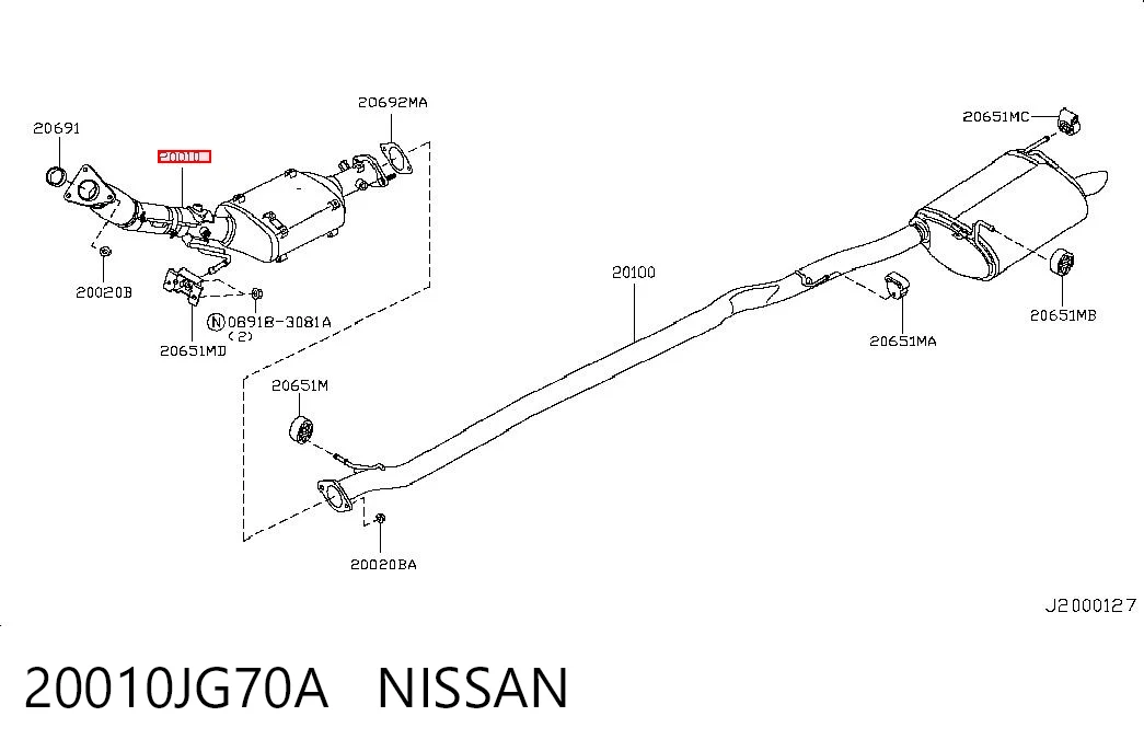 Comprar Filtro de partículas diésel Nissan X-Trail T31 a bajo precio