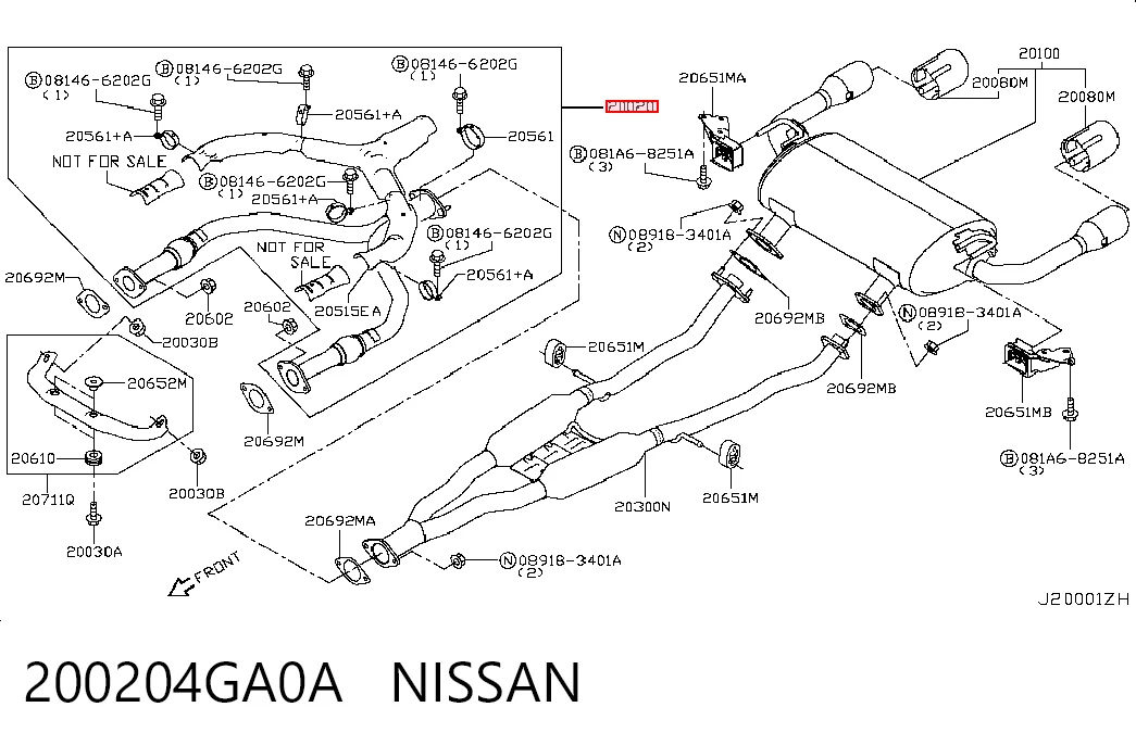 200204GA0A Nissan/Infiniti