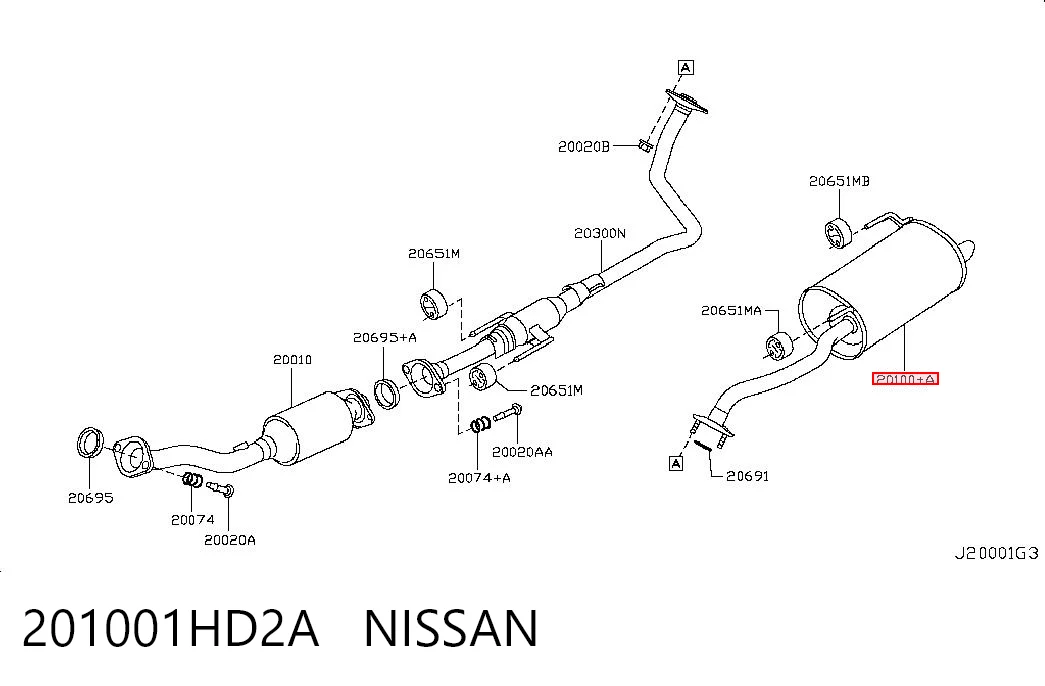 201001HD2A Nissan/Infiniti