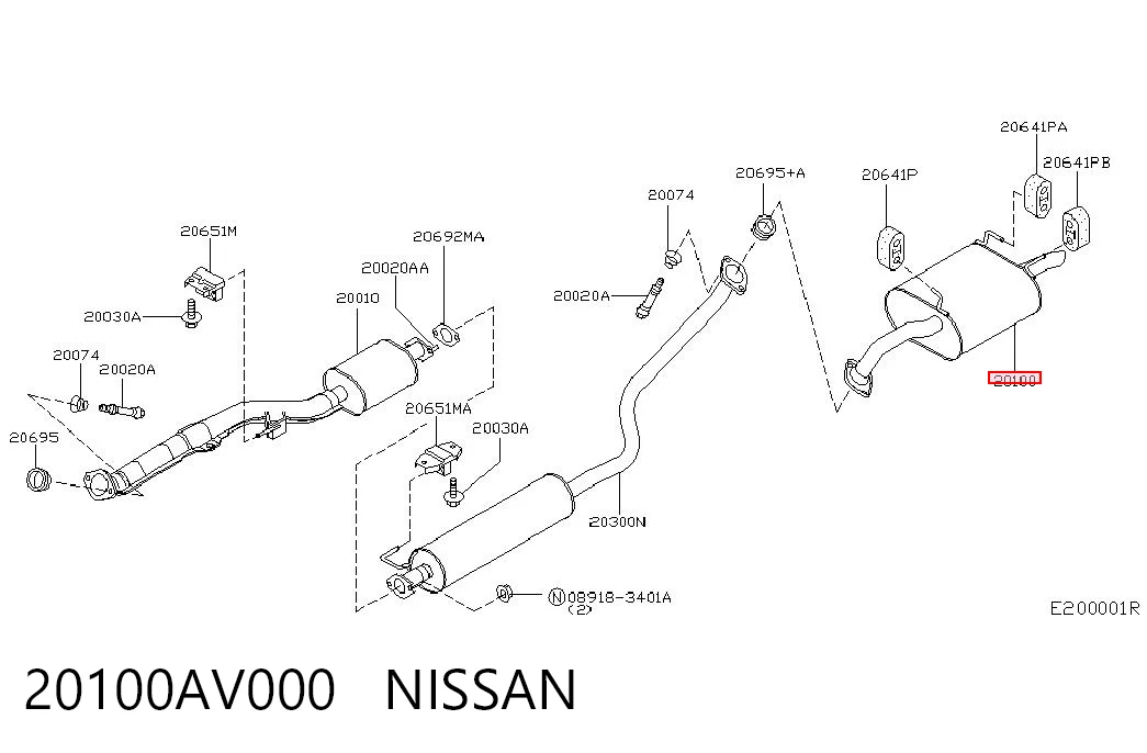 20100AV000 Nissan/Infiniti