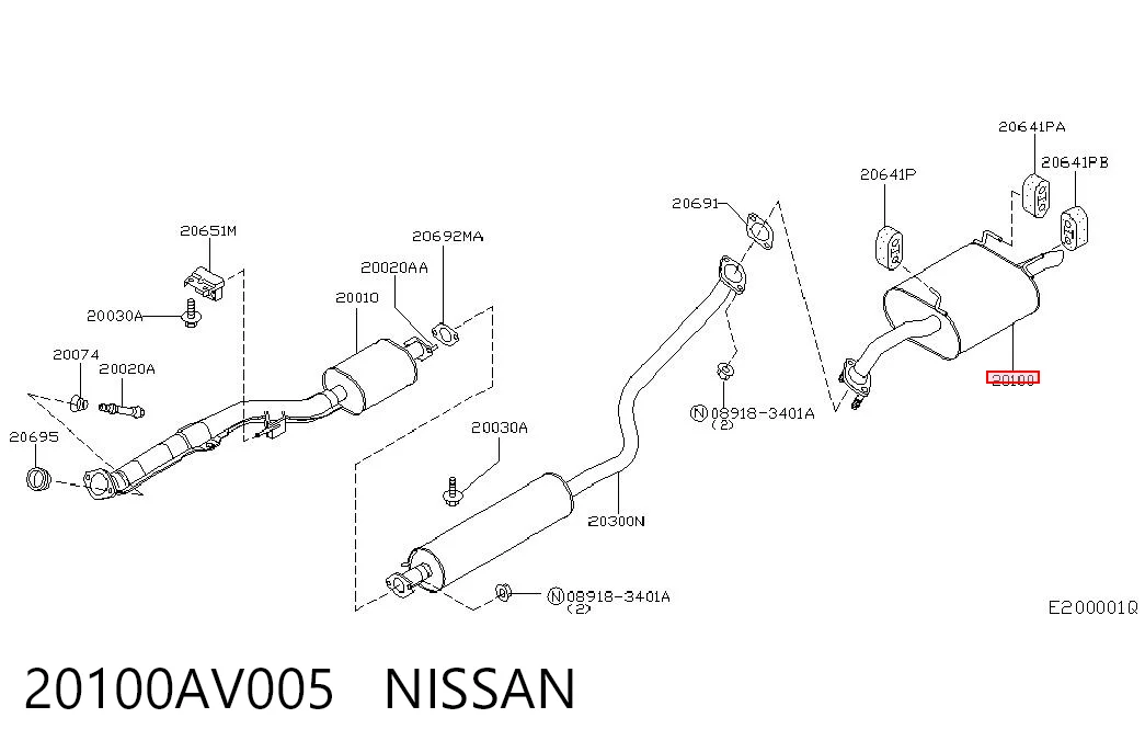 20100AV005 Nissan/Infiniti