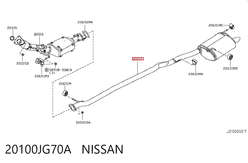 20100JG70A Nissan/Infiniti