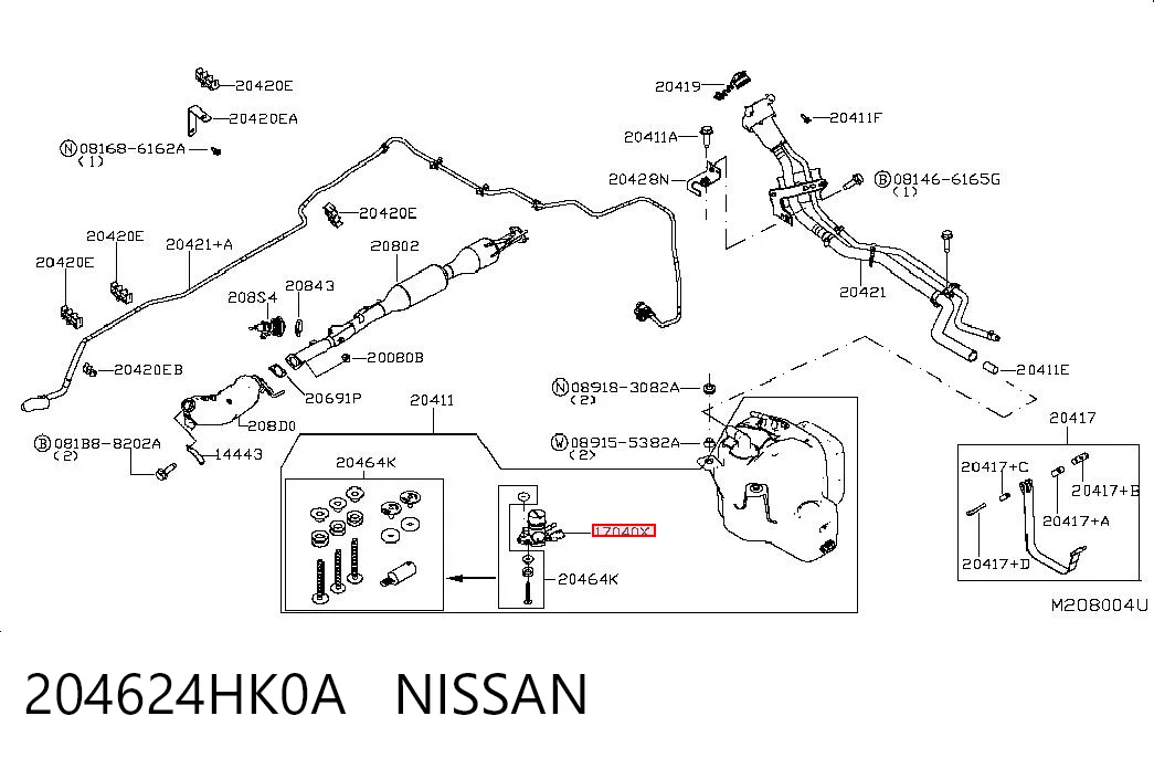 204624HK0A Nissan/Infiniti