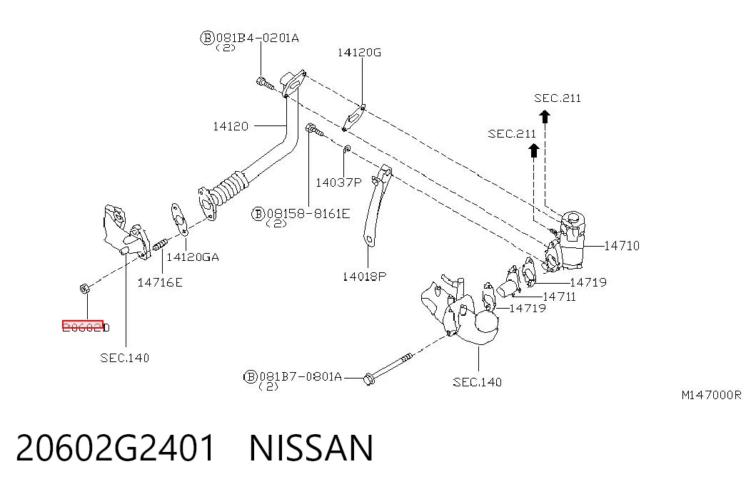 20602G2401 Nissan/Infiniti