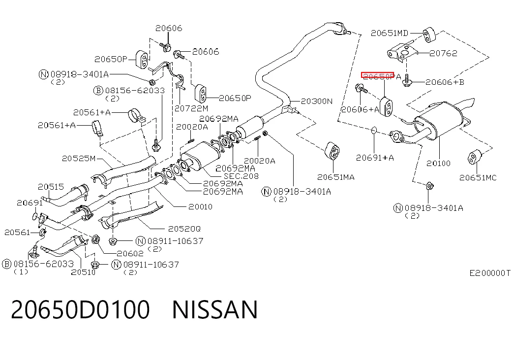 20650D0100 Nissan/Infiniti