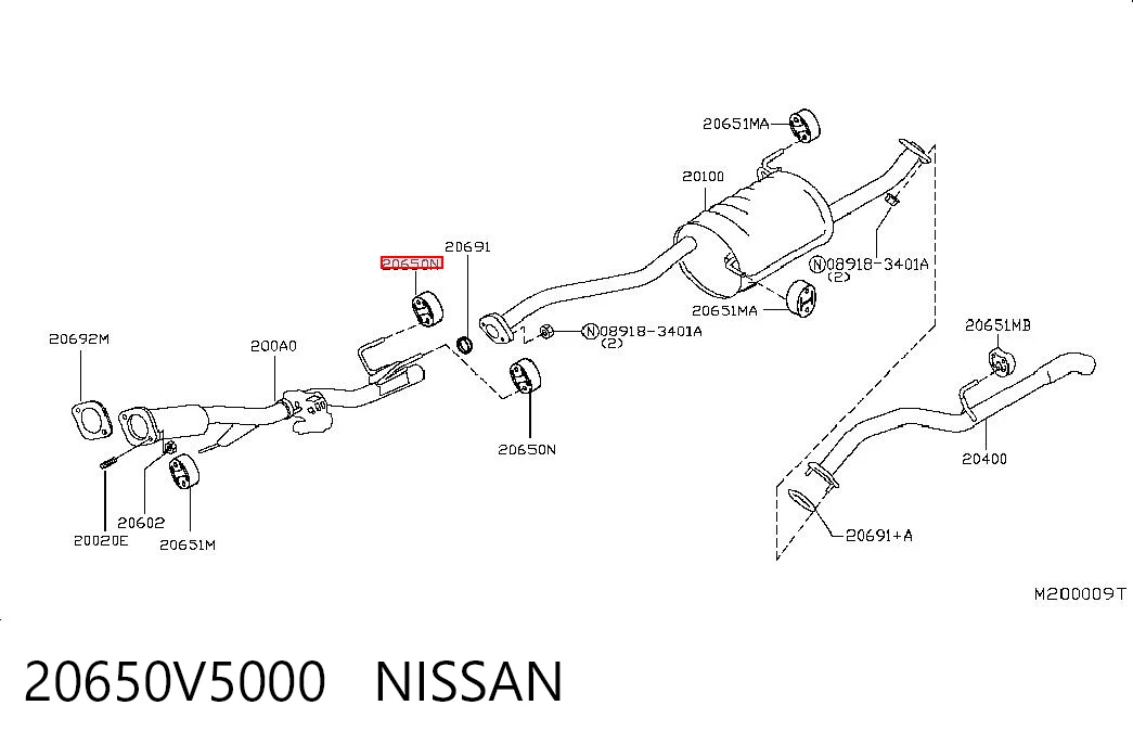 20650V5000 Nissan/Infiniti