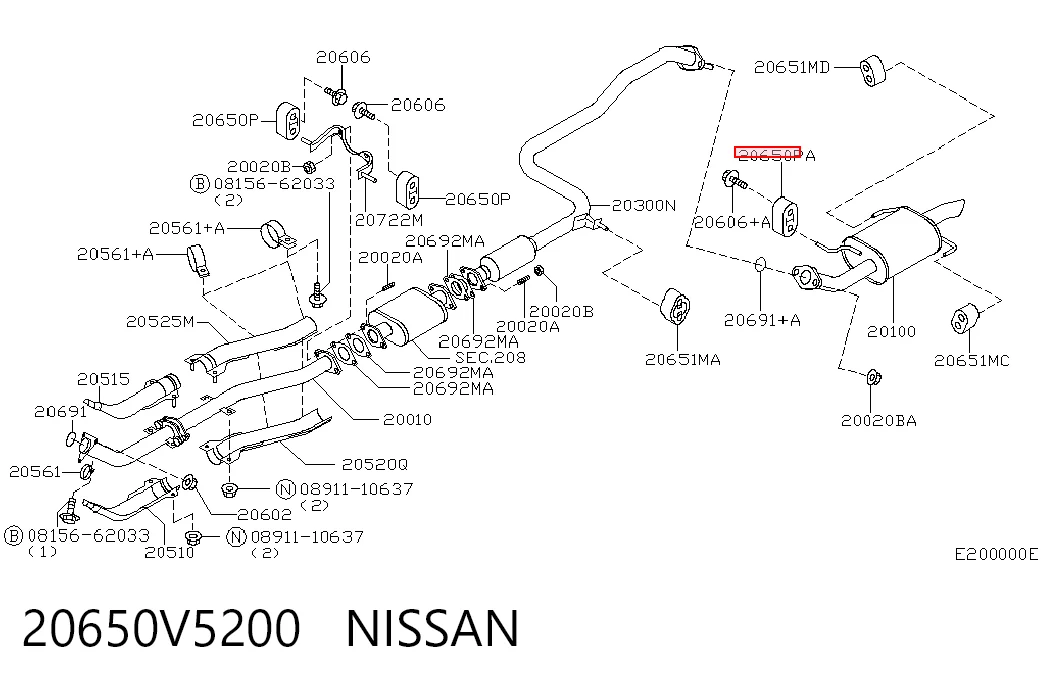 20650V5200 Nissan/Infiniti