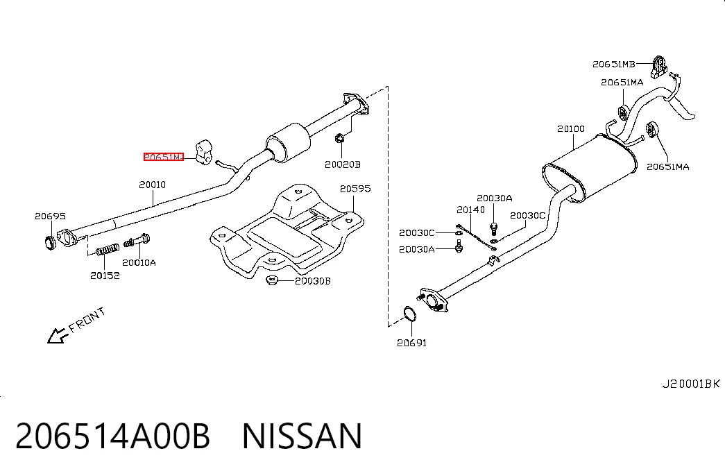 206514A00B Nissan/Infiniti