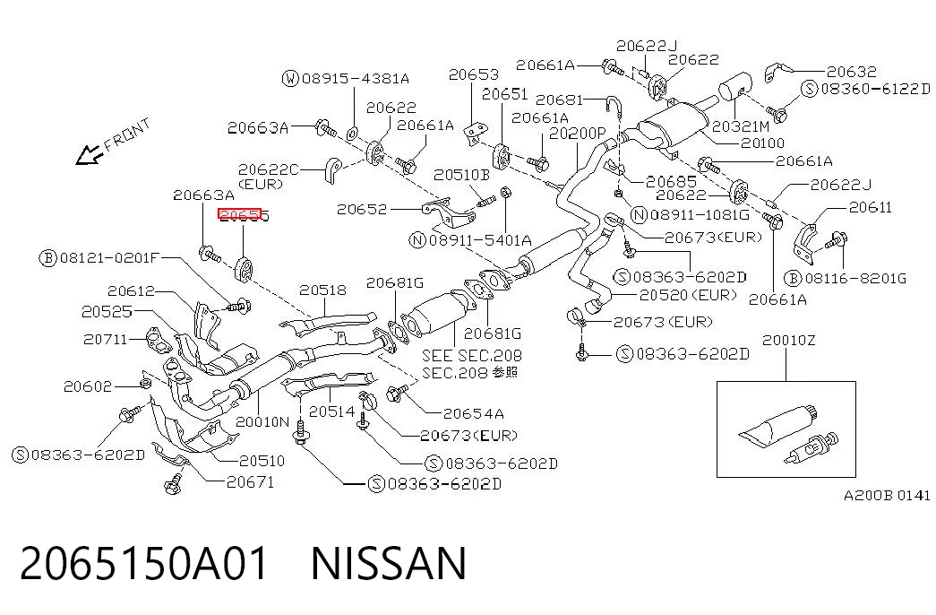 2065150A01 Nissan/Infiniti