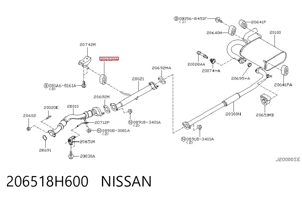 Comprar Soporte del silenciador Isuzu Trooper  UBS a bajo precio