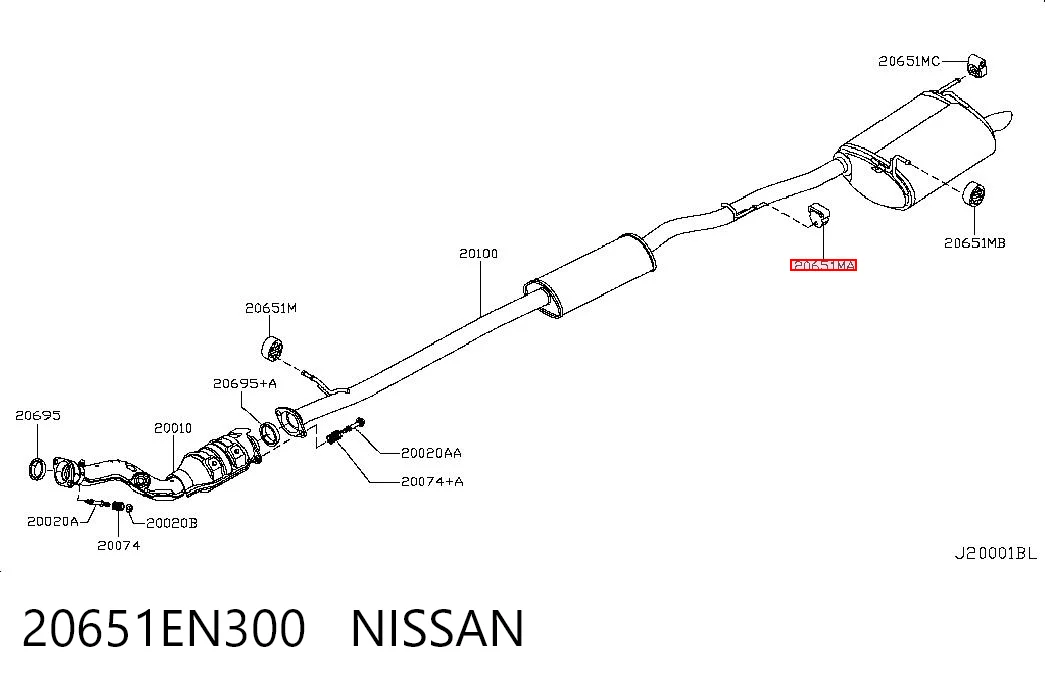20651EN300 Nissan/Infiniti
