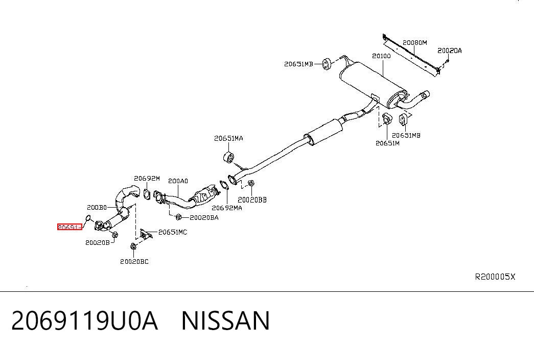2069119U0A Nissan/Infiniti