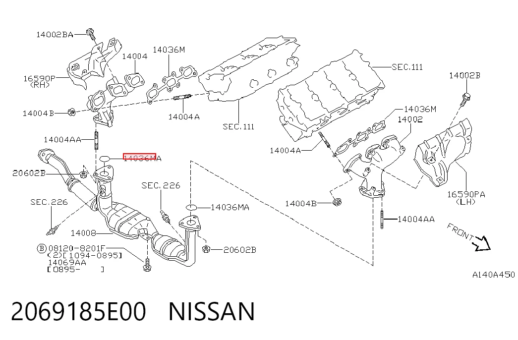 2069185E00 Nissan/Infiniti