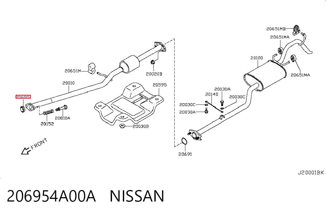 206954A00A Nissan/Infiniti