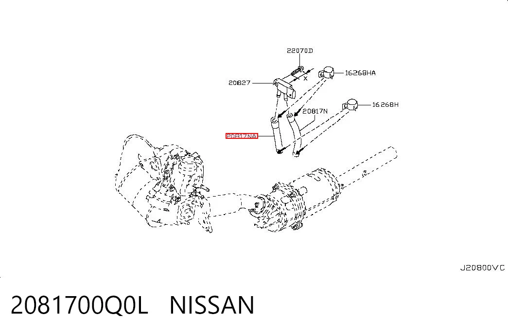 2081700Q0L Nissan/Infiniti