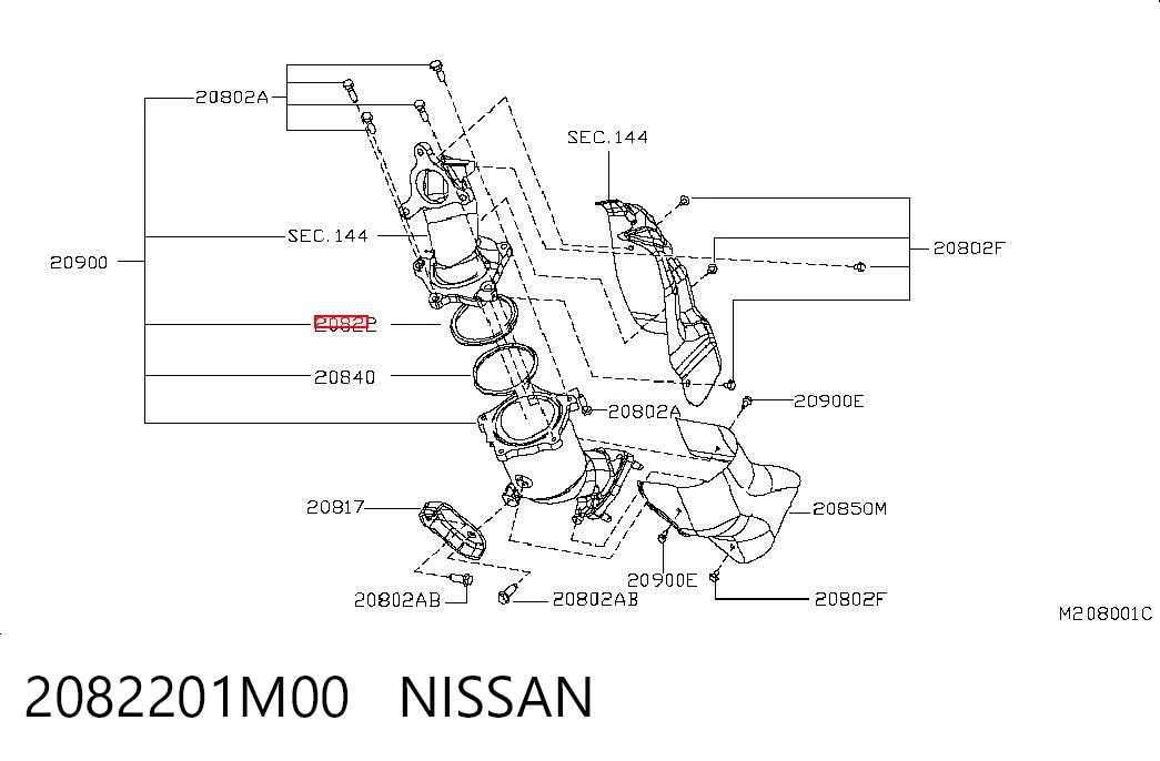 2082201M00 Nissan/Infiniti