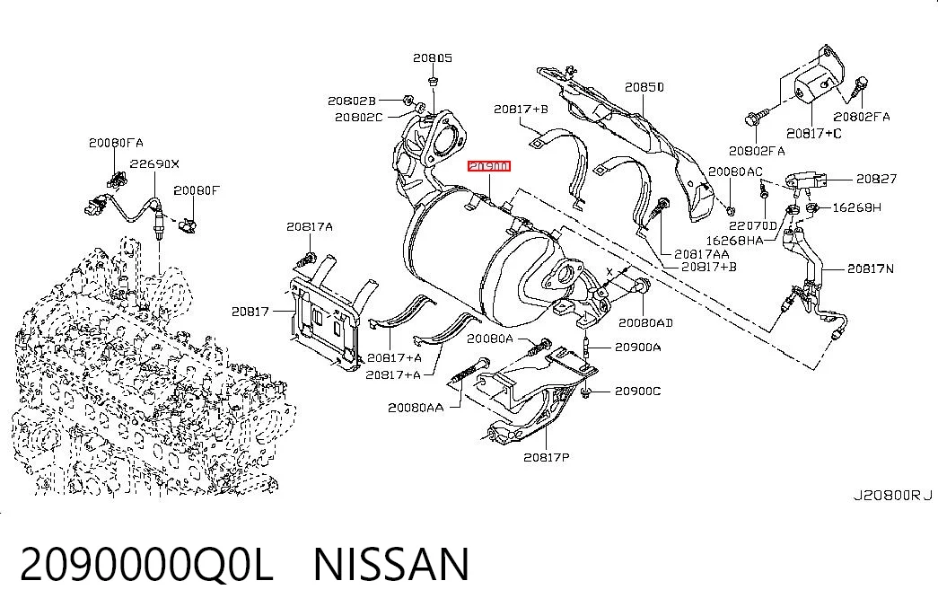 2090000Q0L Nissan/Infiniti