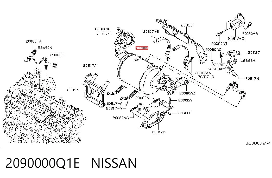 2090000Q1E Nissan/Infiniti