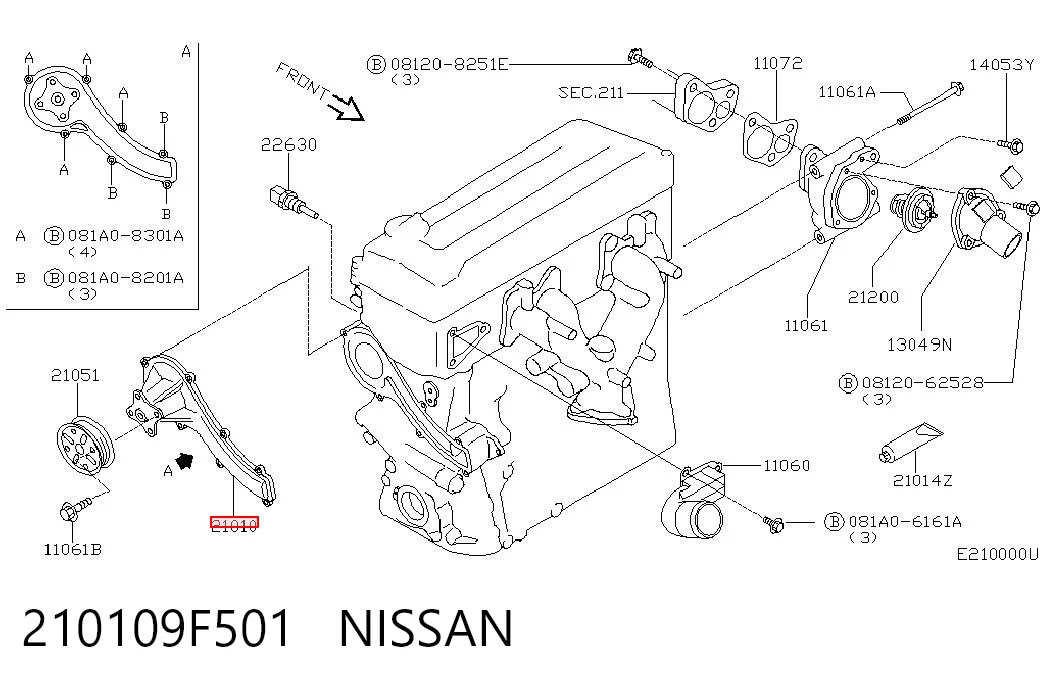 210109F501 Nissan/Infiniti