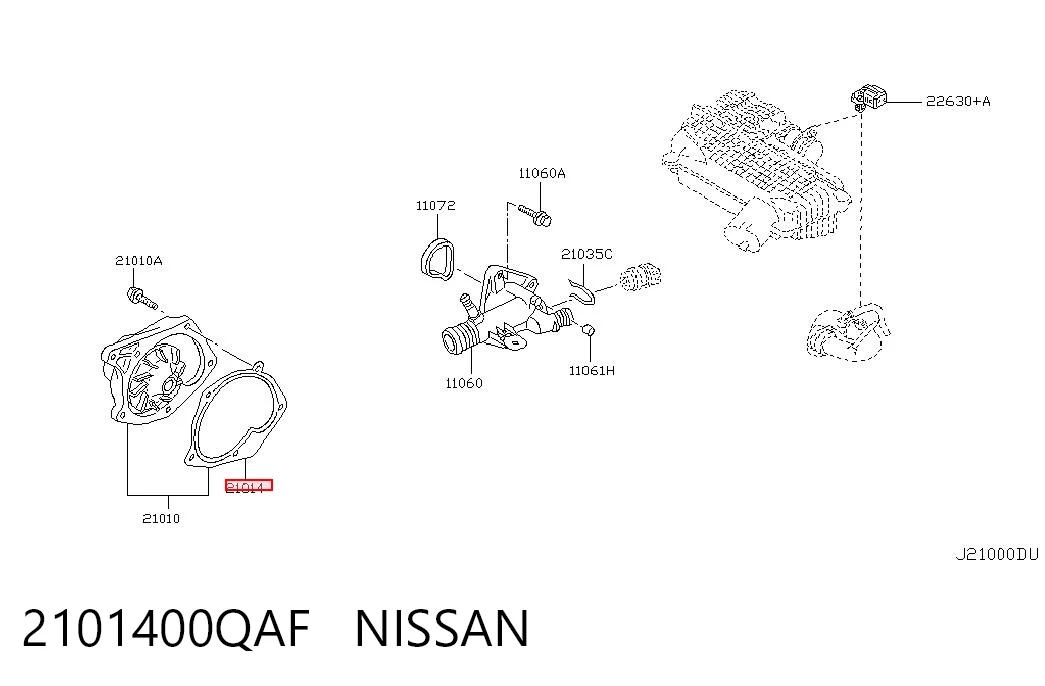 2101400QAF Nissan/Infiniti
