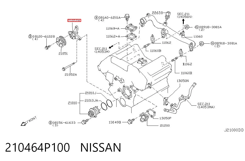 210464P100 Nissan/Infiniti